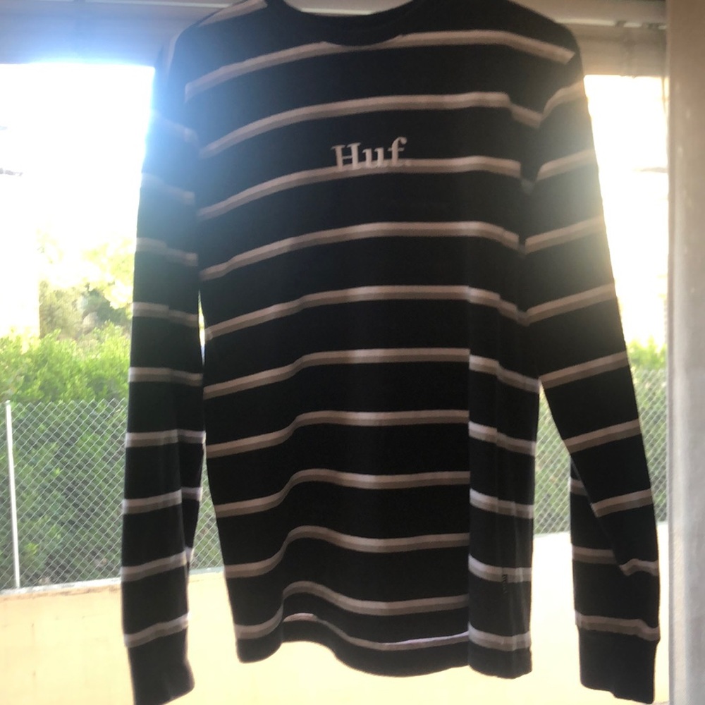 Huf Worldwide long sleeve striped shirt